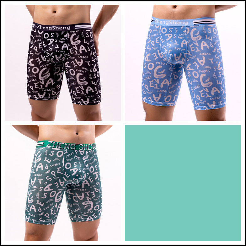 Thomas – Boxers en soie de glace pour hommes