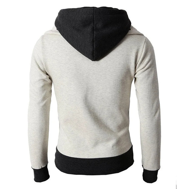 Ian – Veste Sportive pour Hommes à Capuche et Fermeture Éclair