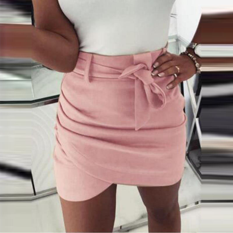 Judith – Jupe élégante avec ceinture et coupe ajustée