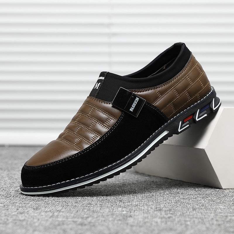 Benjamin – Chaussures Business-Casual Coréennes en Cuir Végan