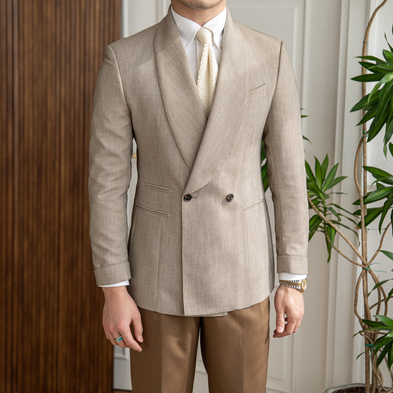 Brendan – Veste de smoking homme à double boutonnage