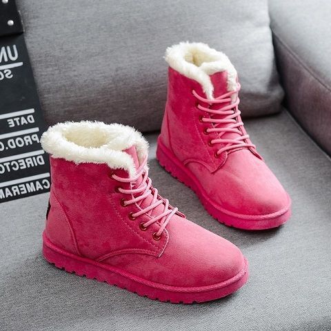 Marion – Bottes plates à lacets pour femmes