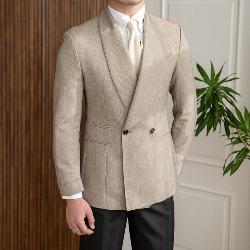 Brendan – Veste de smoking homme à double boutonnage