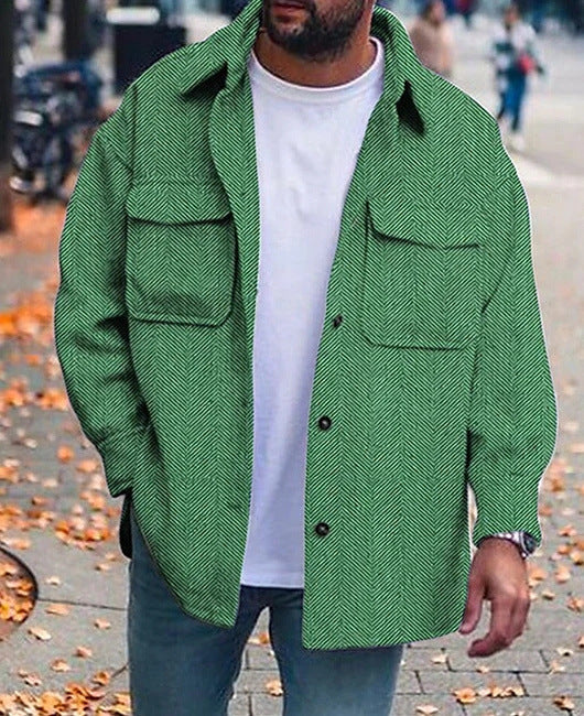 Oscar – Manteau pour Homme avec Col Polo