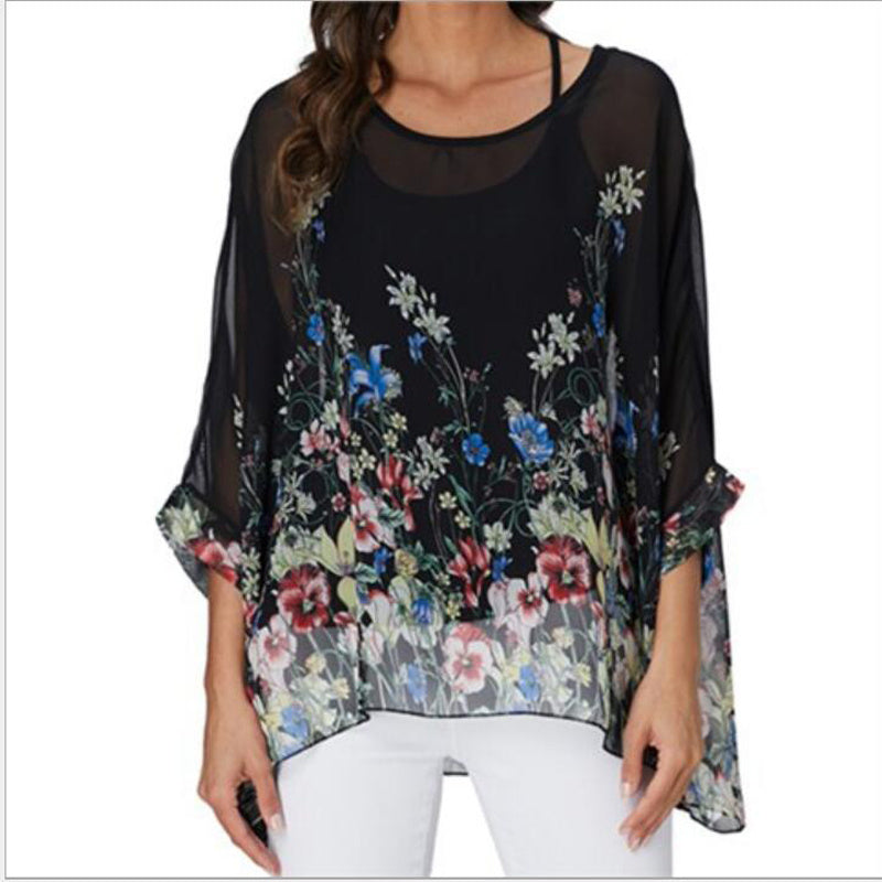 Diana – Blouse de plage décontractée style bohème pour femme