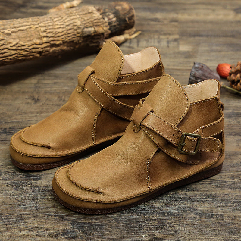 Rachel – Bottes Martin Rétro en Cuir Vegan