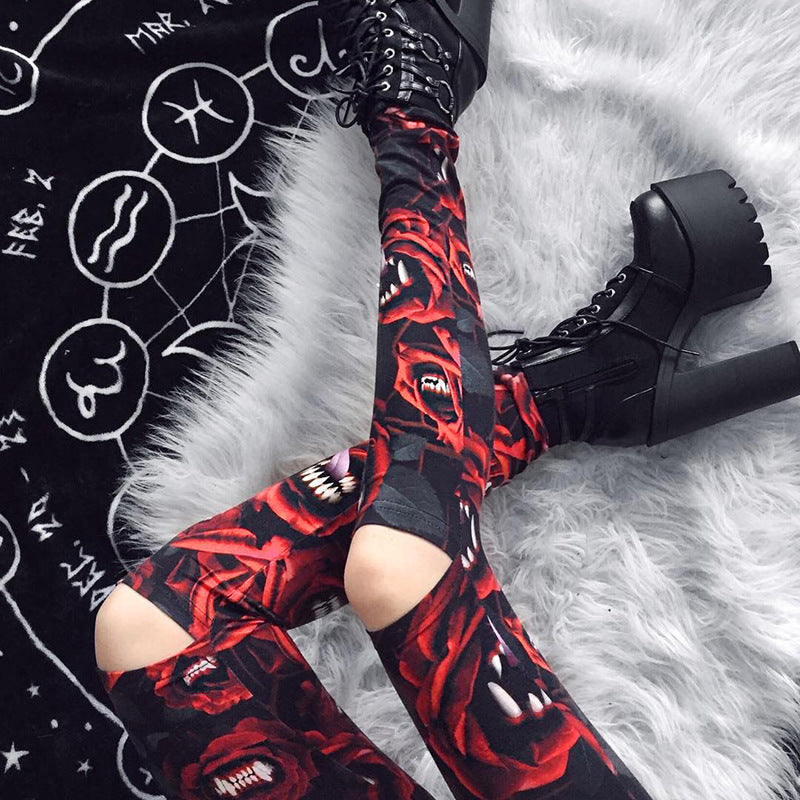 Michelle – Collants Gothiques pour Femmes
