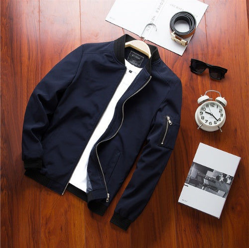 Gerald – Veste de baseball pour hommes au style rétro