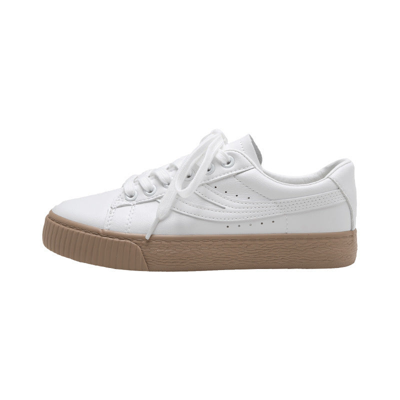 Harriet – Chaussures Décontractées Blanches Style Coréen pour Femmes