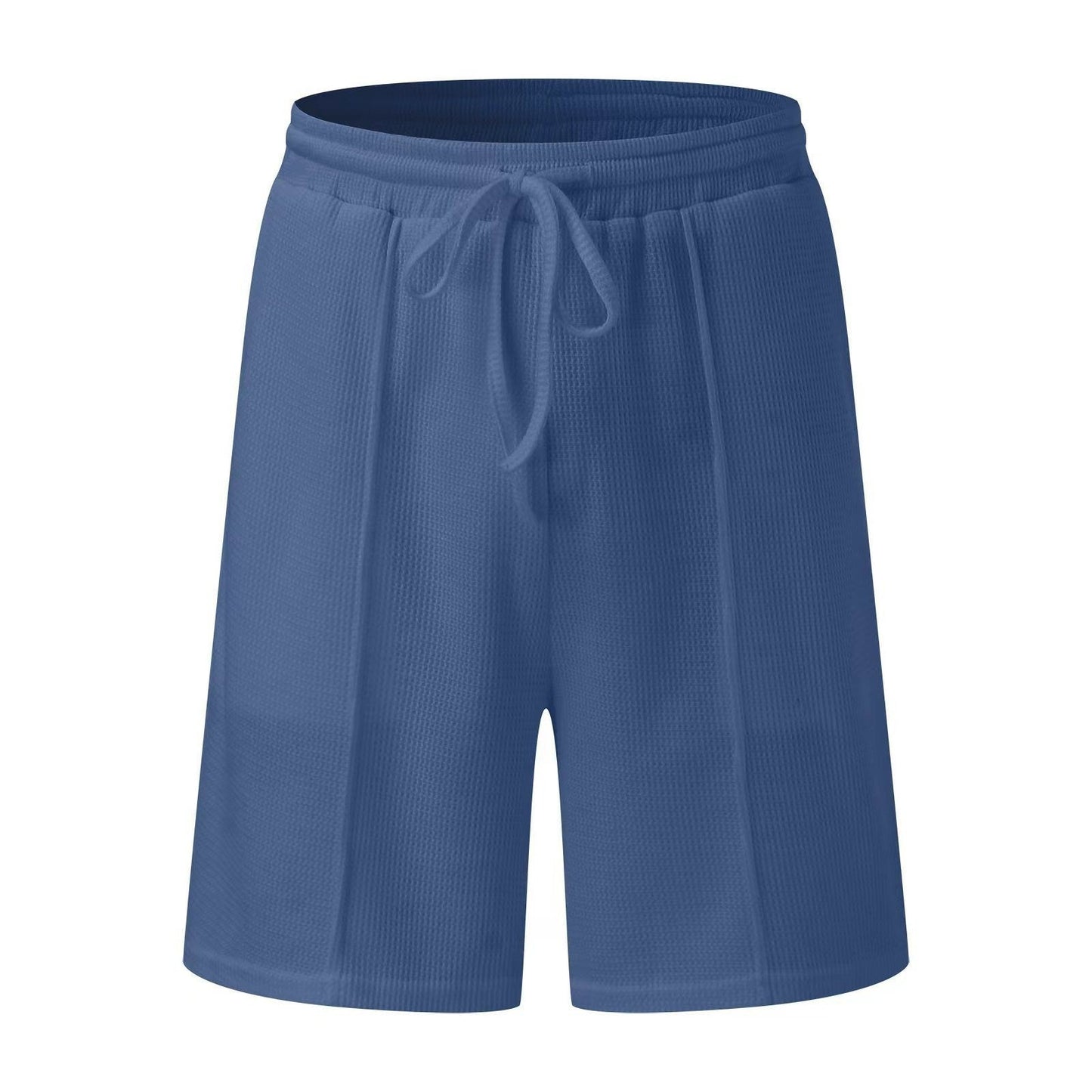 Jean – Polo pour hommes avec col en V et motif gaufré