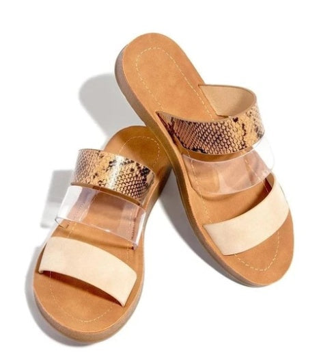Megan – Chaussures à motif serpent
