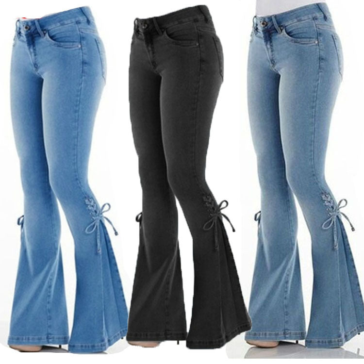 Kate – Jeans Stretch Femme Taille Moyenne