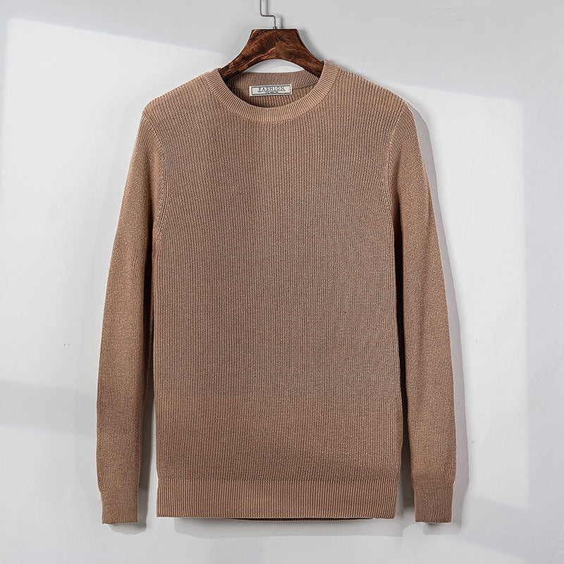 Laurence – Herren Strickpullover mit Rundhalsausschnitt
