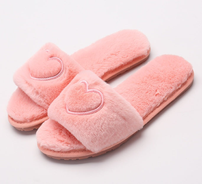 Melissa – Pantoufles en peluche vegan pour femmes