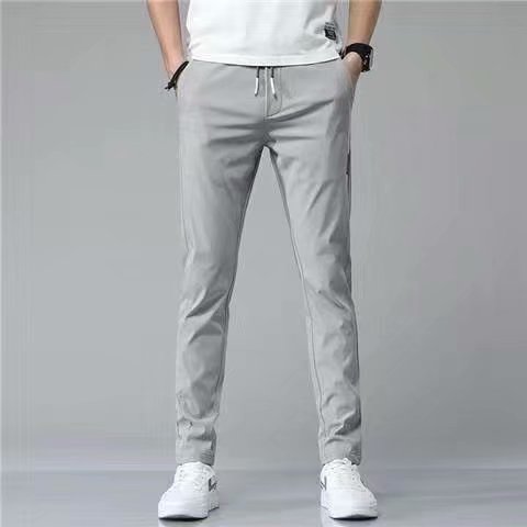 Conrad – Pantalon de Jogging Décontracté pour Hommes avec Cordon de Serrage Style Coréen