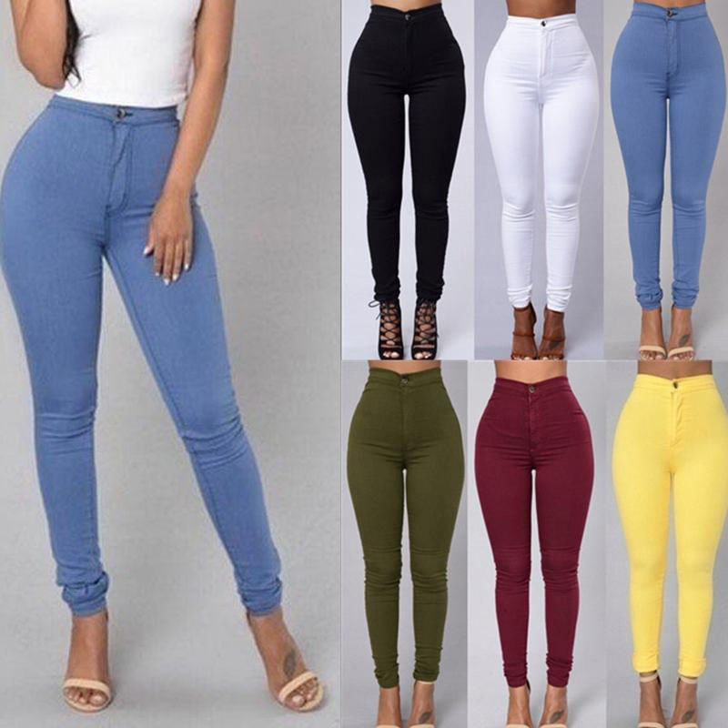 Stephanie – Leggings colorées pour femmes à taille haute