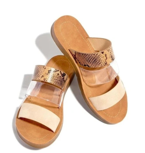 Megan – Chaussures à motif serpent