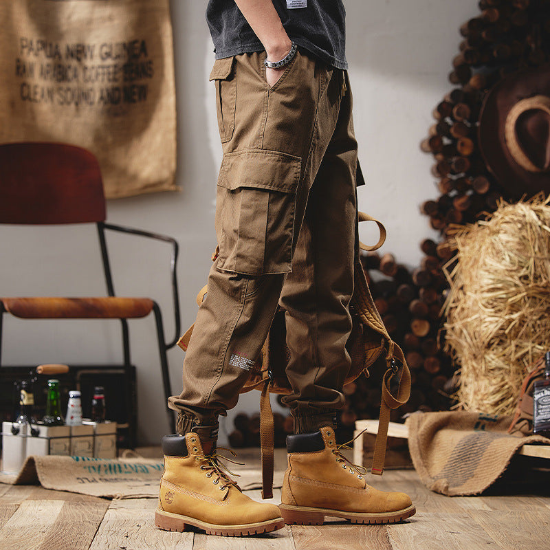 Gerald – Pantalon Cargo Homme Confortable avec Coupe Ample