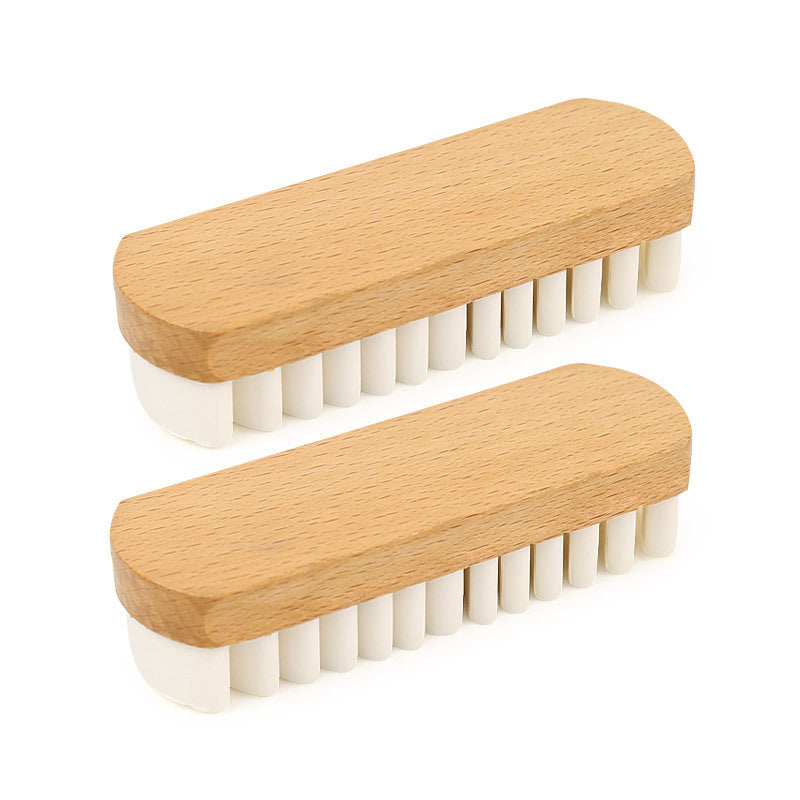 Gillian – Brosse de Nettoyage en Suède Vegan Premium pour Chaussures