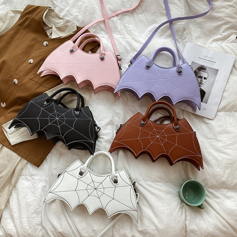 Amelia – Sac à bandoulière avec design toile d'araignée pour Halloween