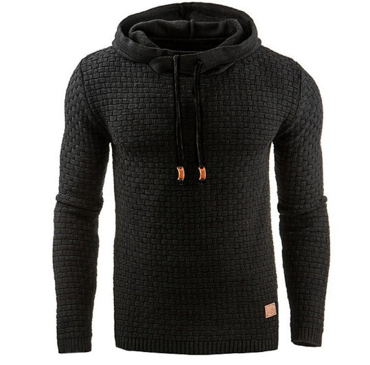 Stan – Sweatshirt à Capuche Jacquard pour Hommes