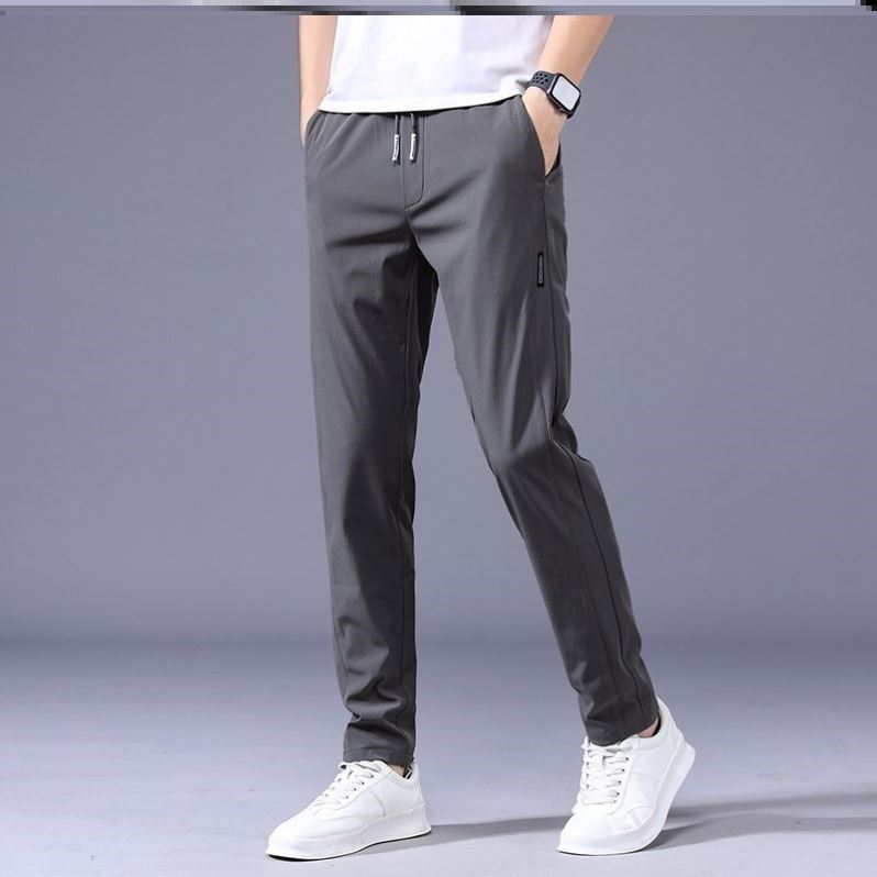 Conrad – Pantalon de Jogging Décontracté pour Hommes avec Cordon de Serrage Style Coréen