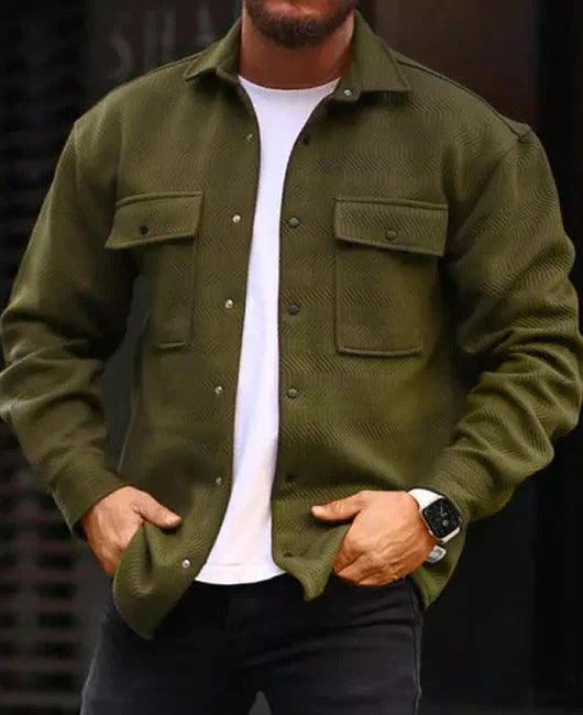 Oscar – Manteau pour Homme avec Col Polo