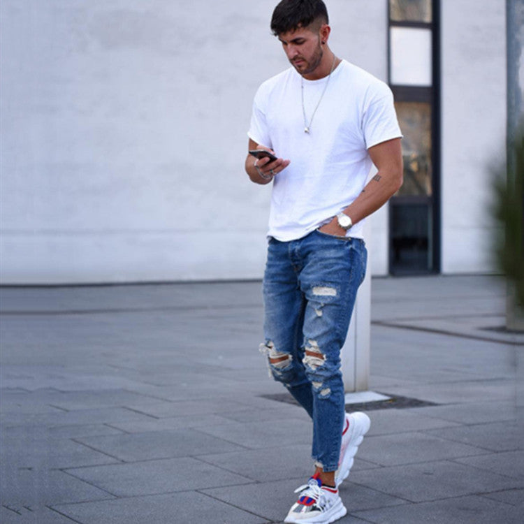 Warren – Jean pour homme avec trous
