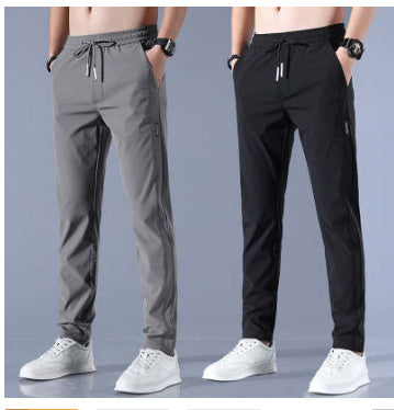 Conrad – Pantalon de Jogging Décontracté pour Hommes avec Cordon de Serrage Style Coréen