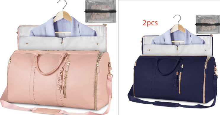 Emma – Grande Capacité Sac de Voyage Duffle pour Femmes, Sac à Costume Pliable, Imperméable