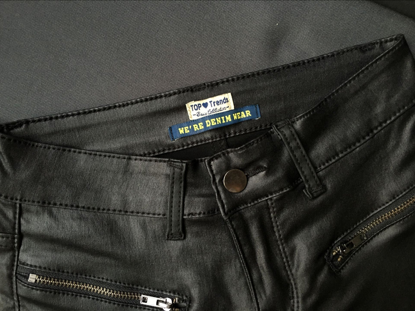 Callum – Pantalon en Cuir Vegan