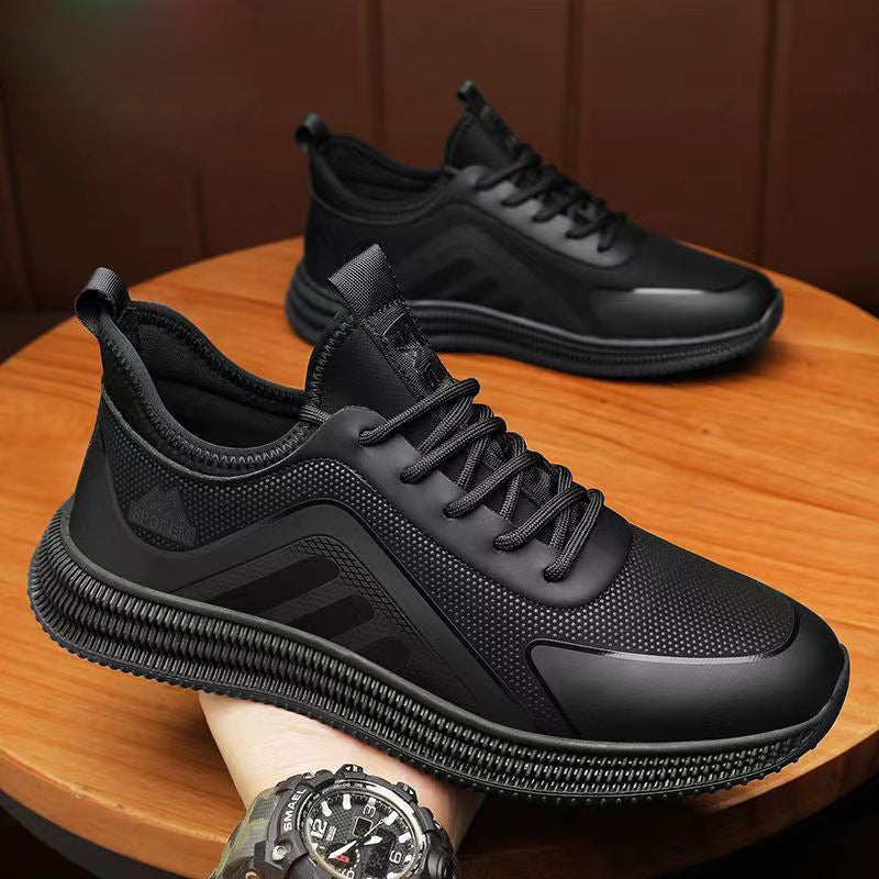 Imogen – Baskets Respirantes Décontractées en Cuir Vegan Premium