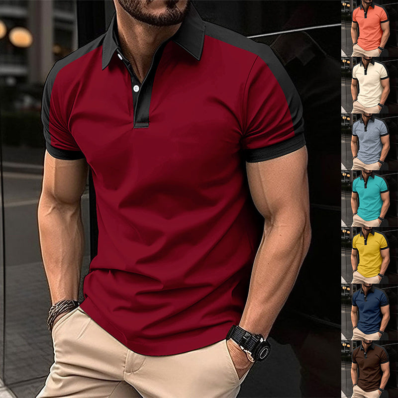 Jacob – Polo Business à Manches Courtes pour Hommes