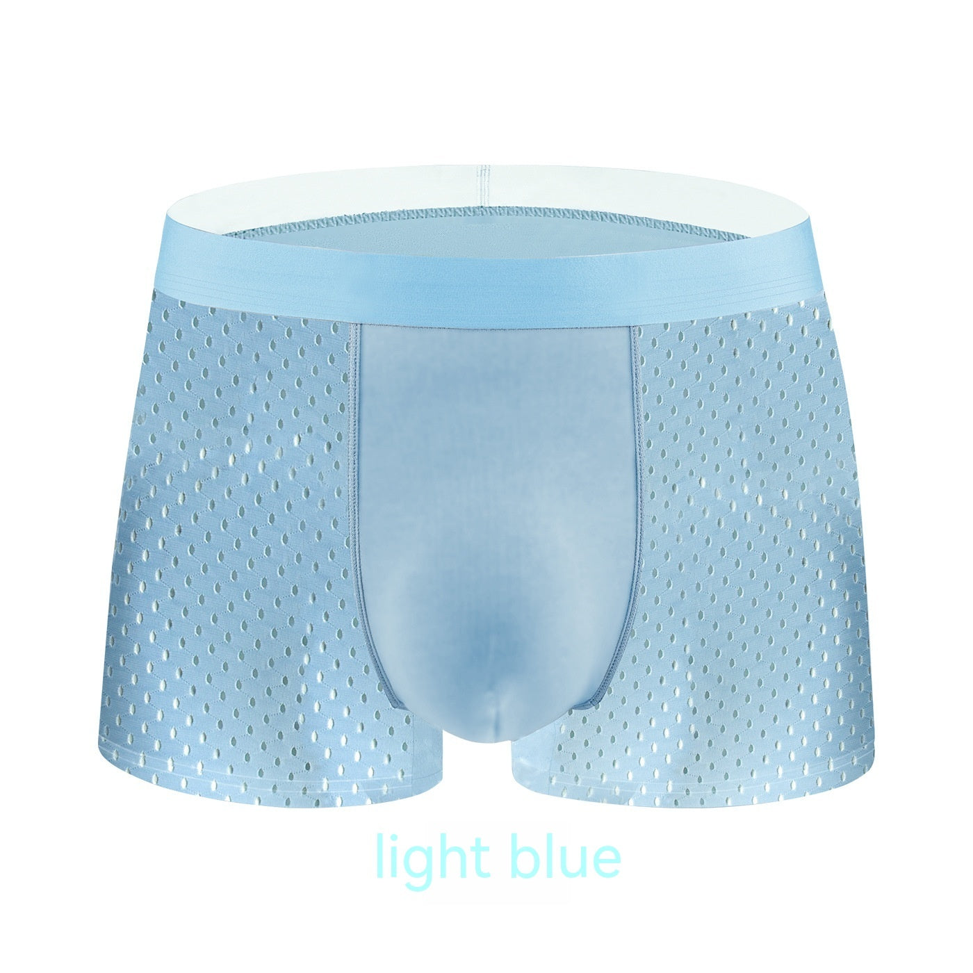 Norman – Boxershorts Respirantes en Soie de Glace pour Homme