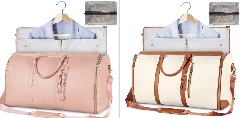 Emma – Grande Capacité Sac de Voyage Duffle pour Femmes, Sac à Costume Pliable, Imperméable