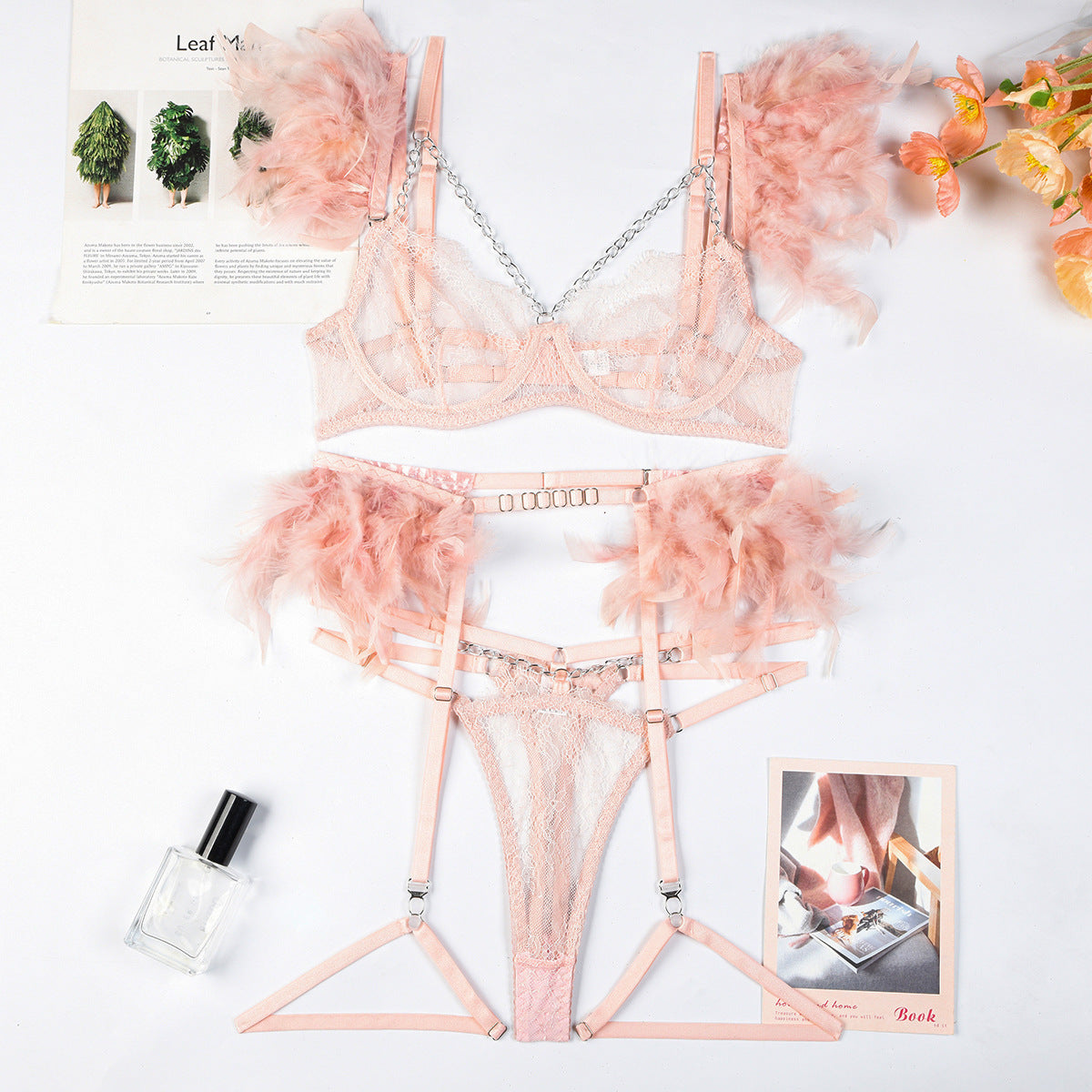 Anne – Ensemble de lingerie en dentelle séduisante pour femmes