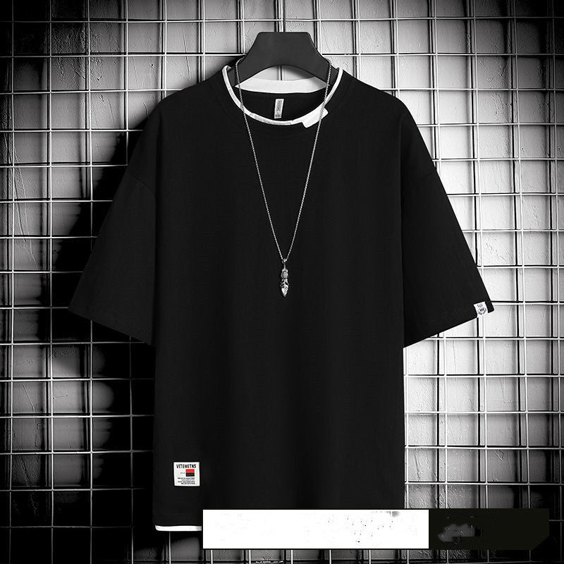 Donald – T-shirt ample style Hong Kong pour homme