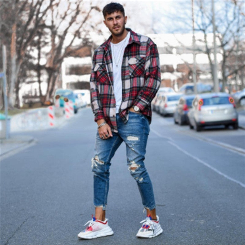 Warren – Jean pour homme avec trous