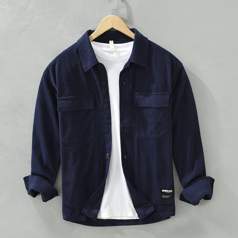 Simon – Chemise à Manches Longues Style Japonais