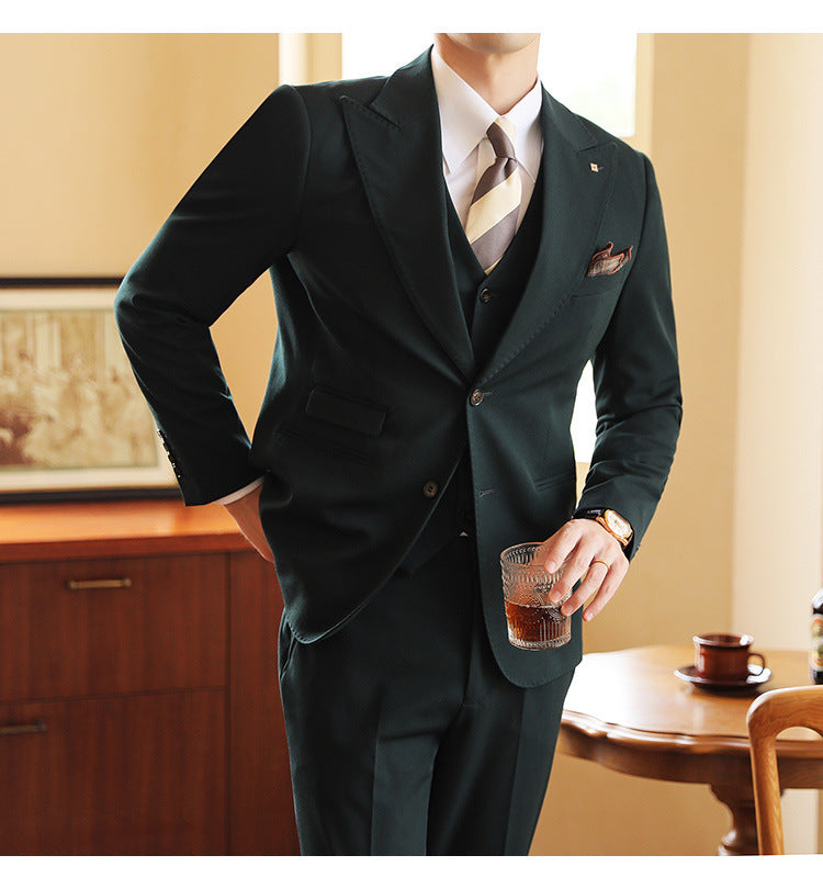 Trevor – Costume de Haute Qualité en Caramel pour Hommes