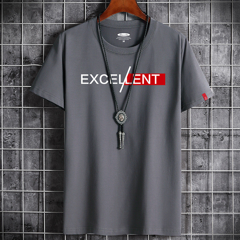 Harvey – T-shirt d'été en coton pour hommes à manches courtes