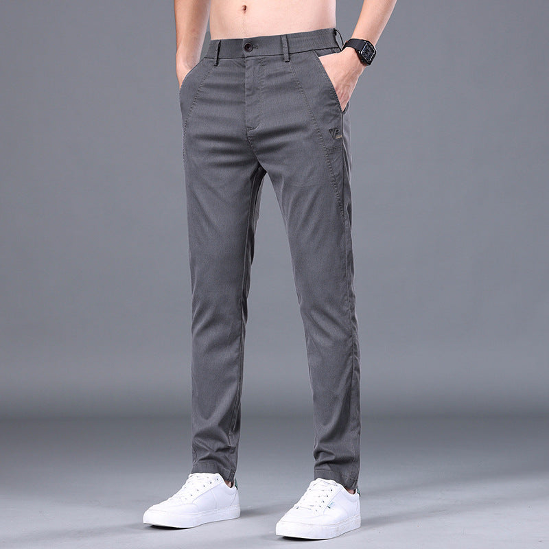 Jacob – Pantalon Slim Fit en Tencel pour Hommes