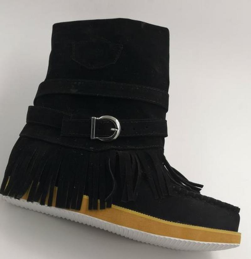 Adele – Bottes à Franges et Boucle pour Femme