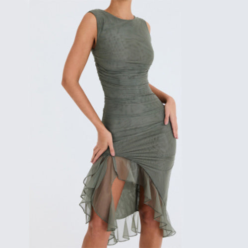 Amy – Robe de soirée sans manches ajustée