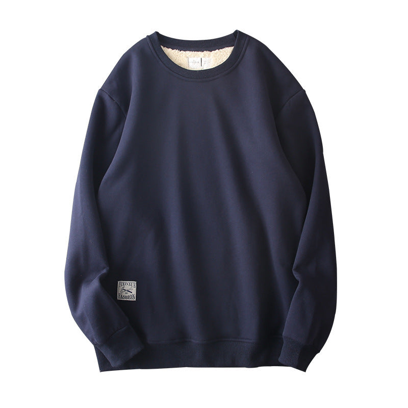 Denis – Warmer Fleece Pullover mit Rundhalsausschnitt für Herren