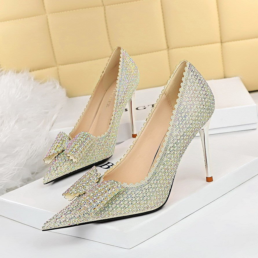 Holly – Chaussures de Mariée Princesse avec Talons Hauts Fins