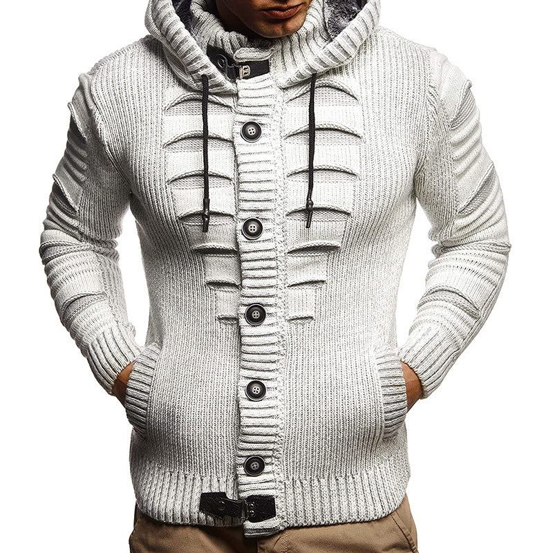Richard – Veste à Capuche en Tricot pour Hommes