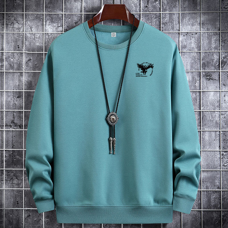Frank – Thermisches Rundhals-Pullover mit langen Ärmeln