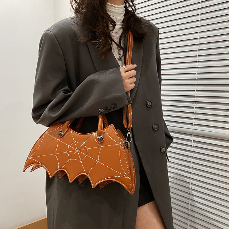 Amelia – Sac à bandoulière avec design toile d'araignée pour Halloween