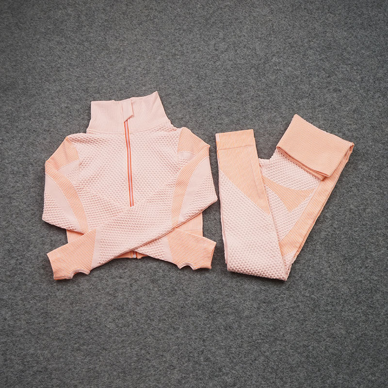 Wendy – Ensemble Fitness Stretch Trois Pièces pour Yoga